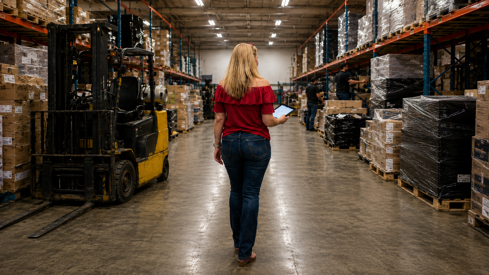 Operación organizada de productos de consumo
